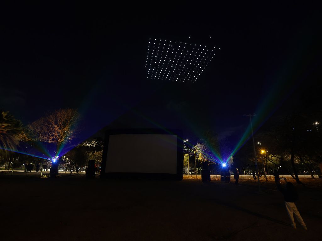 São Paulo (SP), 30/08/2025 - Festival de Luzes de São Paulo apresenta Show de drones no Parque do Ibirapuera.
