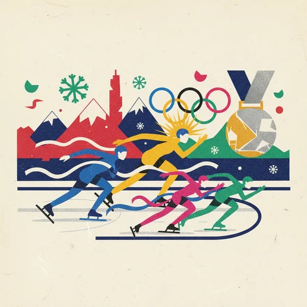 Quarteto de Patinação Italiano Conquista Medalha Histórica nos Jogos de Inverno