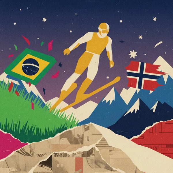 Ouro de Lucas Pinheiro pelo Brasil causa comoção na Noruega