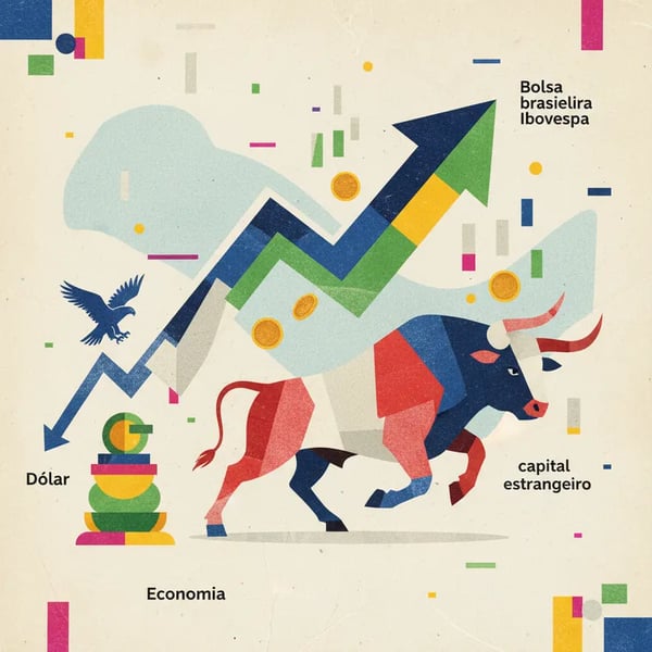 Bolsa brasileira atinge 191 mil pontos impulsionada por capital estrangeiro
