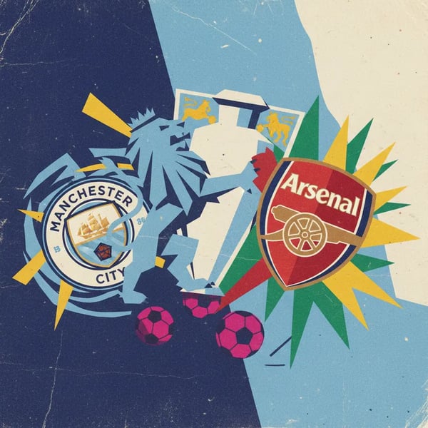 Manchester City pressiona Arsenal na luta pelo título da Premier League