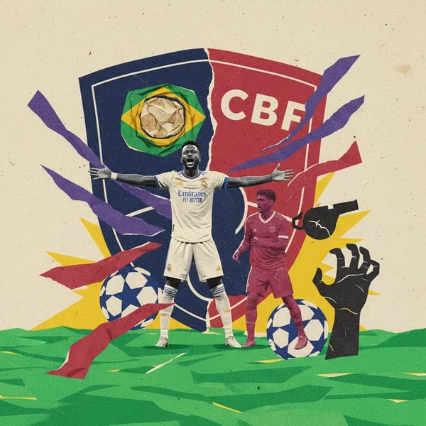 CBF se manifesta sobre denúncia de racismo de Vini Jr.