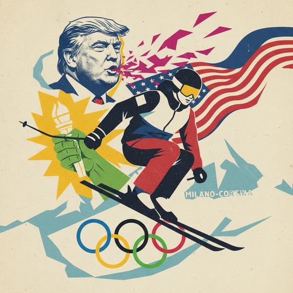 Esquiador americano rebate Trump em meio a polêmica nas Olimpíadas de Inverno