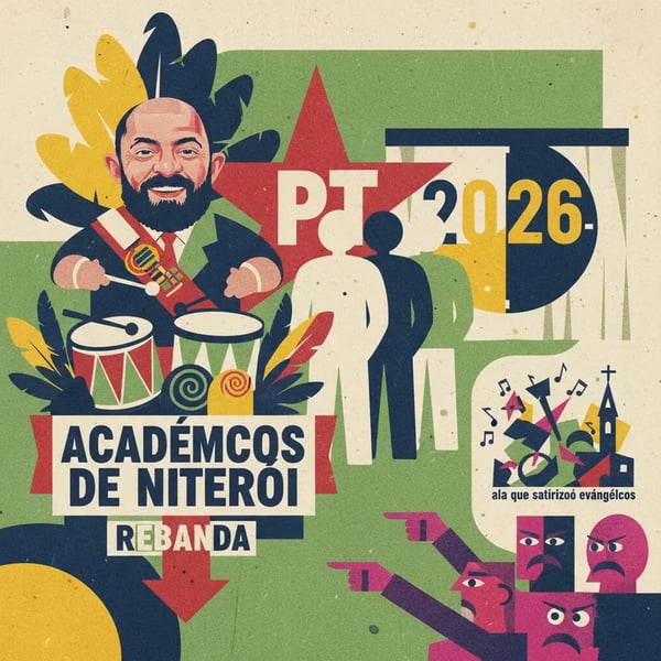 Escola de Samba Homenageia Lula e é Rebaixada; Aliados do Presidente Silenciam