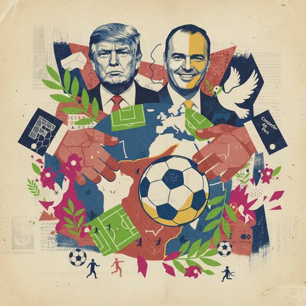 Fifa e Conselho da Paz firmam parceria pelo futebol em Gaza