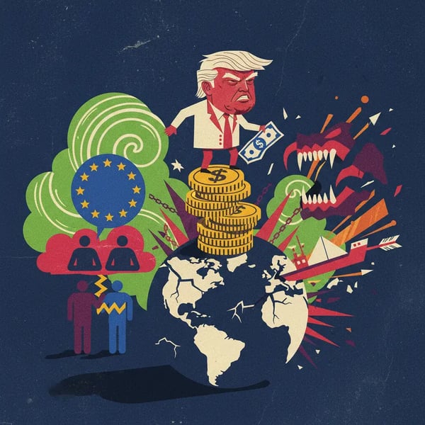 Trump eleva tarifas globais e provoca cautela e ameaças de retaliação