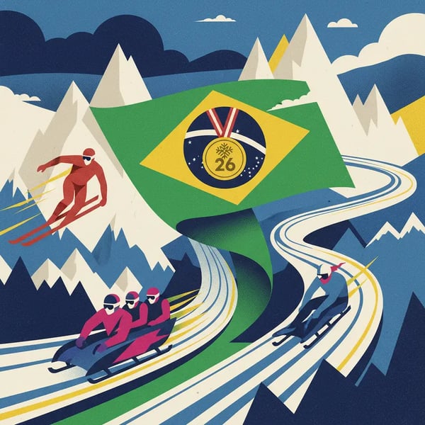 Brasil conquista ouro inédito e faz história em Milão-Cortina 2026