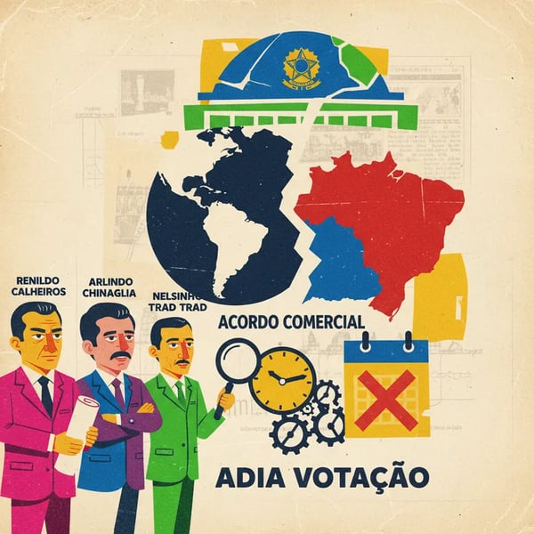 Acordo Mercosul-UE: Pedido de Vista Adia Votação no Congresso