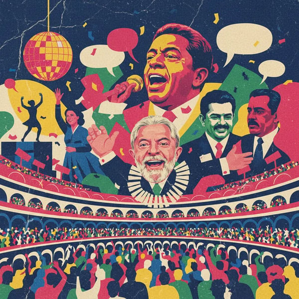 Lula revive única visita à Sapucaí em 2009 com show de popularidade