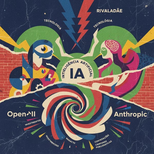 OpenAI e Anthropic: a nova grande rivalidade da tecnologia