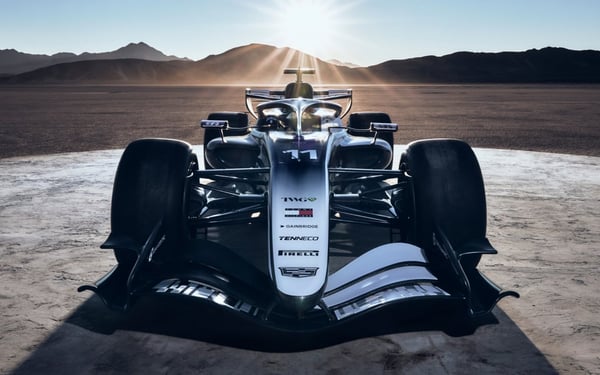 Cadillac mostra pintura do carro para estreia na F1 em 2026