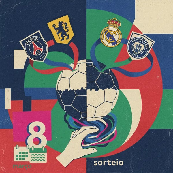 Sorteio da Champions League define duelos das oitavas