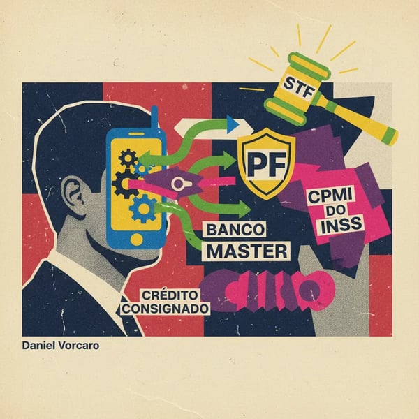 PF tria celular de dono do Banco Master antes de enviar dados à CPMI do INSS
