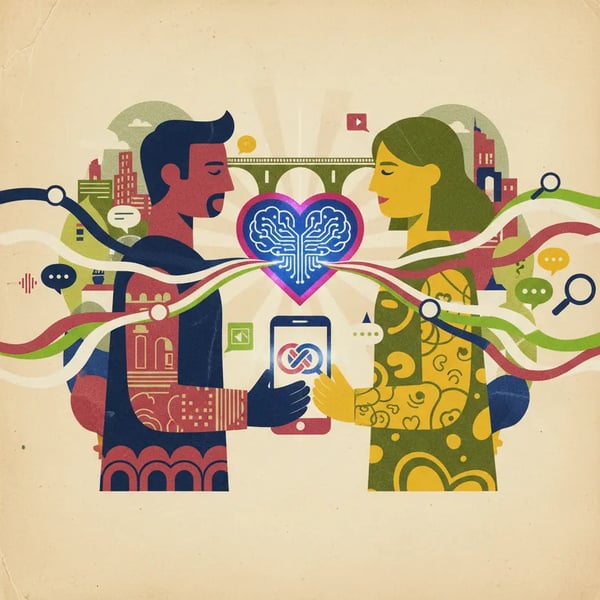 IA conecta casal de idiomas diferentes e fortalece casamento