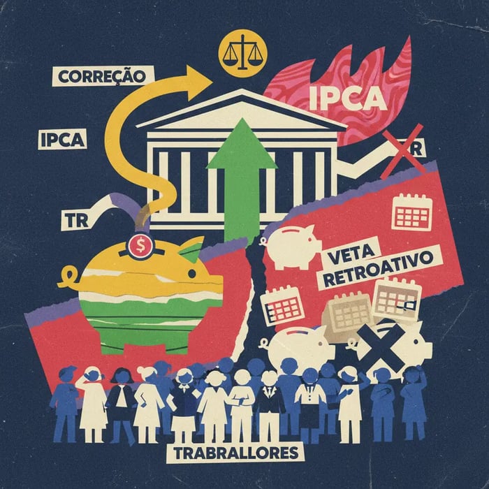 STF mantém correção do FGTS pelo IPCA, mas veta retroativo