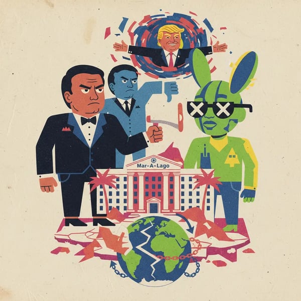 Eduardo Bolsonaro em festa de gala nos EUA critica Bad Bunny