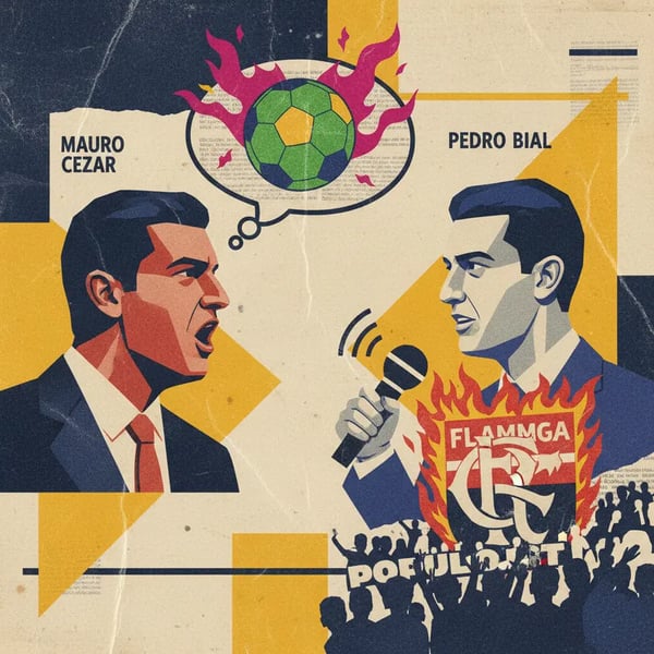 Mauro Cezar rebate Pedro Bial sobre Flamengo
