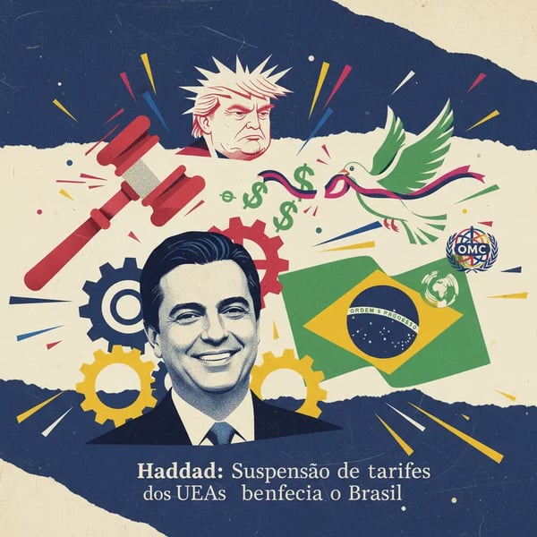 Haddad: Suspensão de tarifas dos EUA beneficia o Brasil