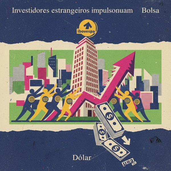Investidores estrangeiros impulsionam Bolsa brasileira a novo recorde