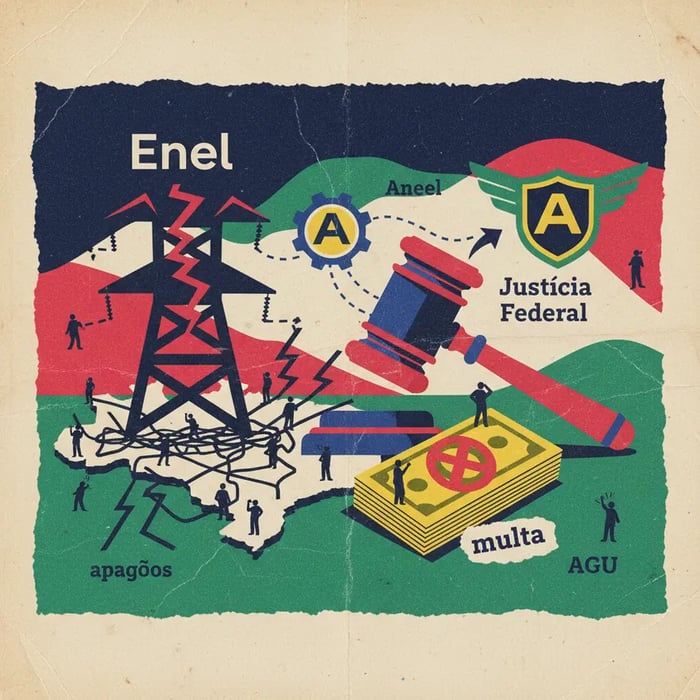 Justiça mantém multa de R$ 95,8 milhões contra Enel por falhas em SP