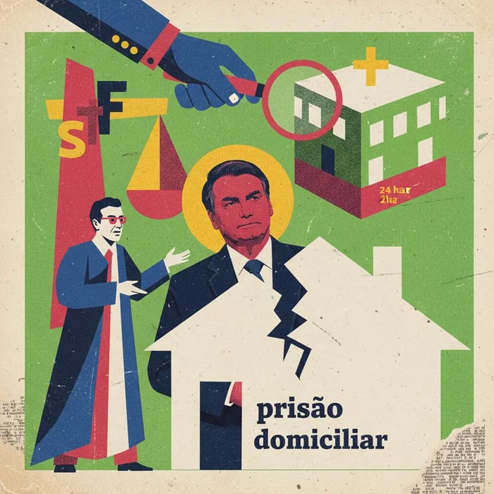 PGR se manifesta contra prisão domiciliar de Bolsonaro