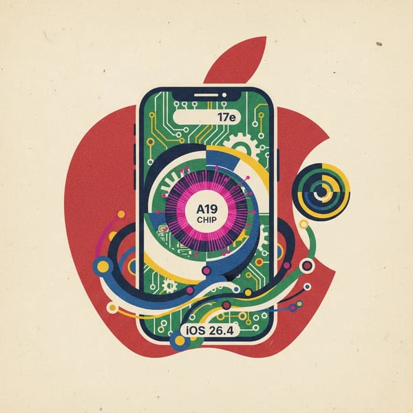 Apple prepara iPhone 17e com chip A19 e novo design