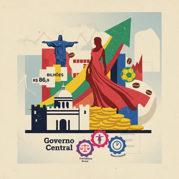 Governo Central registra superávit primário de R$ 86,9 bilhões em janeiro