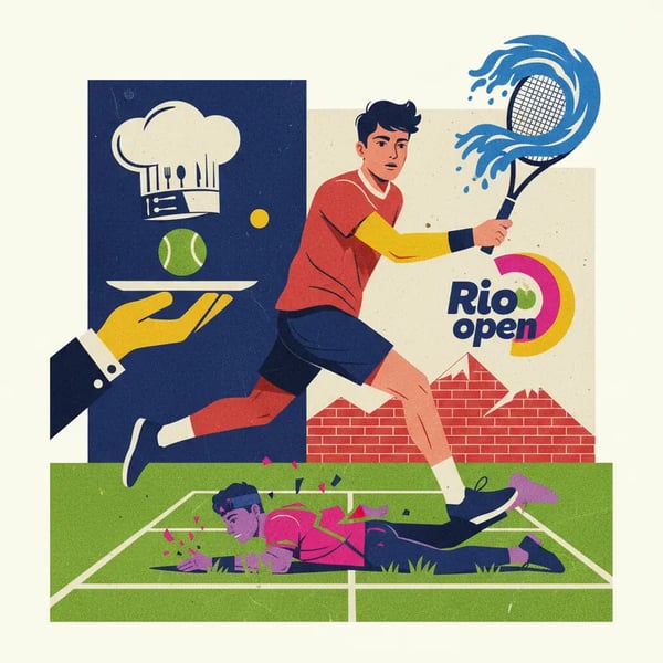 Jovem peruano Ignacio Buse, sobrinho de chef famoso, surpreende no Rio Open