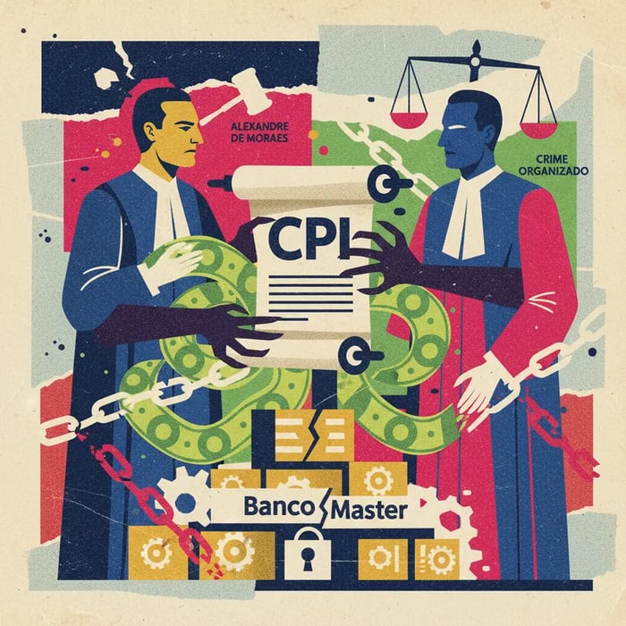 CPI do Crime Organizado convida ministros do STF Moraes e Toffoli para depor sobre o Banco Master