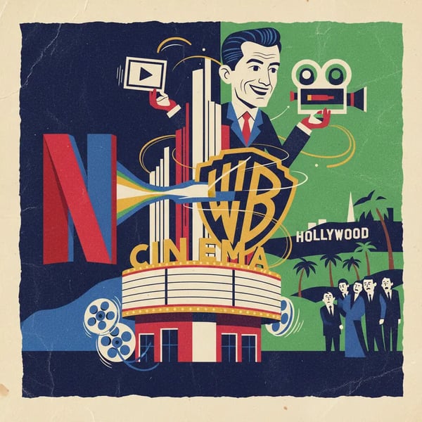 Netflix promete mais filmes nos cinemas com compra da Warner