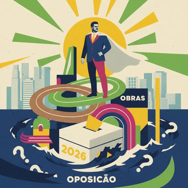 Tarcísio aposta em obras para impulsionar eleição