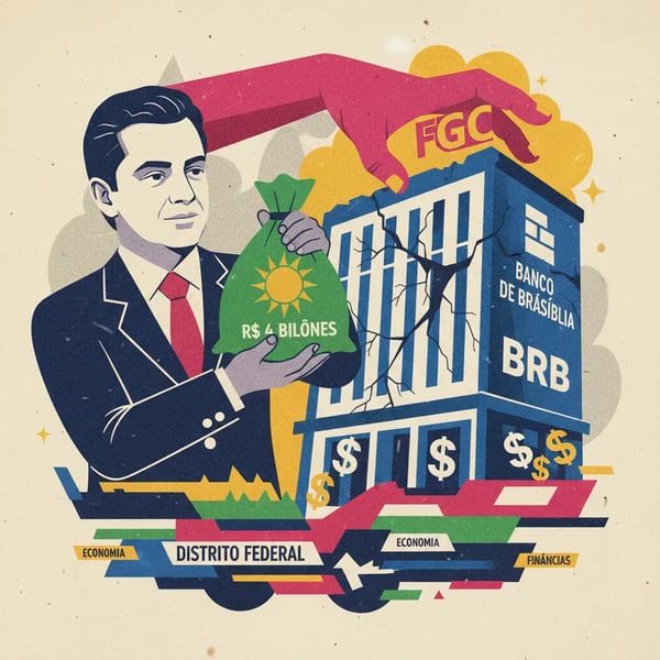 Ibaneis busca R$ 4 bilhões no FGC para capitalizar Banco de Brasília