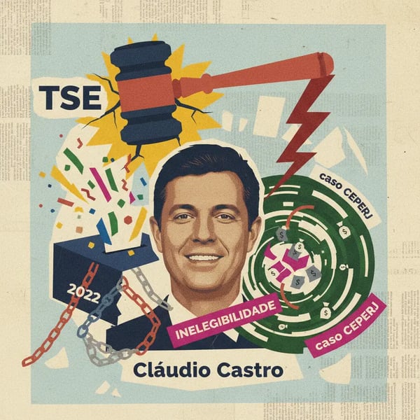 TSE torna Cláudio Castro inelegível por abuso de poder