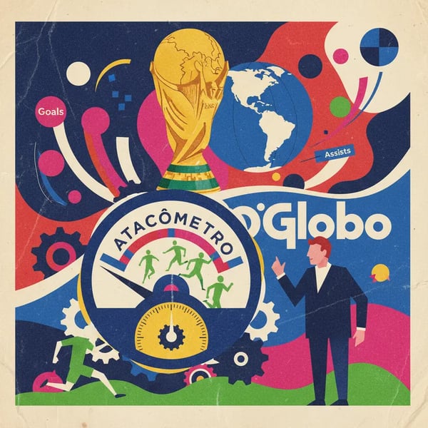 Globo lança 'Atacômetro' para medir desempenho de atacantes brasileiros rumo à Copa