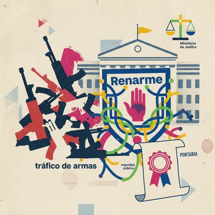 Governo Federal lança Rede Nacional de Combate ao Tráfico de Armas