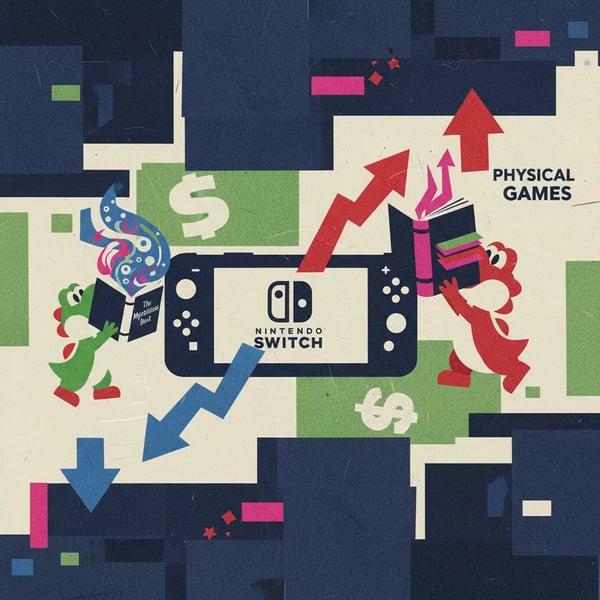 Nintendo adota preços distintos para versões físicas e digitais no Switch 2