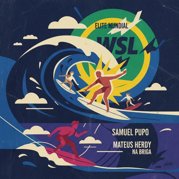 Samuel Pupo e mais quatro surfistas garantem vaga na elite mundial de surfe