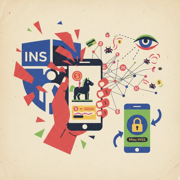 INSS alerta para novo golpe de aplicativo falso de reembolso