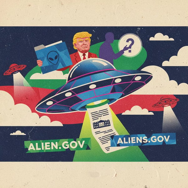 Governo dos EUA registra domínios para arquivos sobre extraterrestres