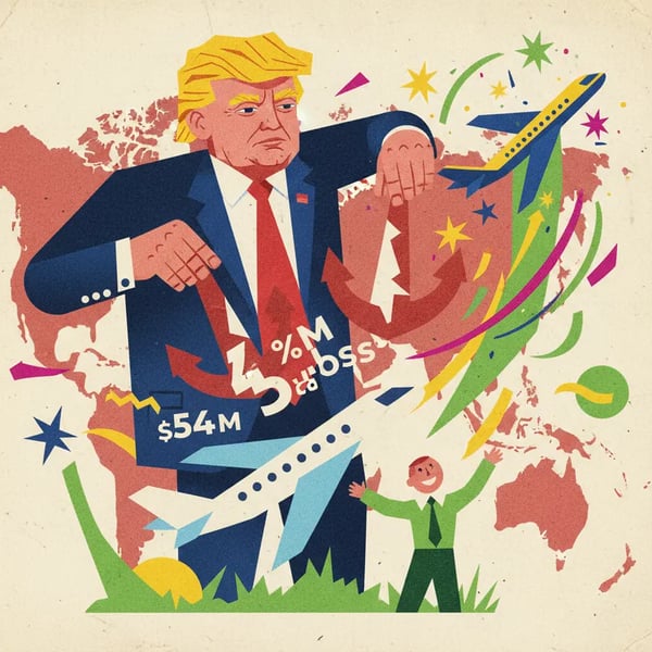Tarifas de Trump afetam Embraer, mas isenção anima CEO