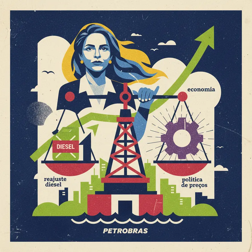 Presidente da Petrobras garante autonomia na política de preços após reajuste