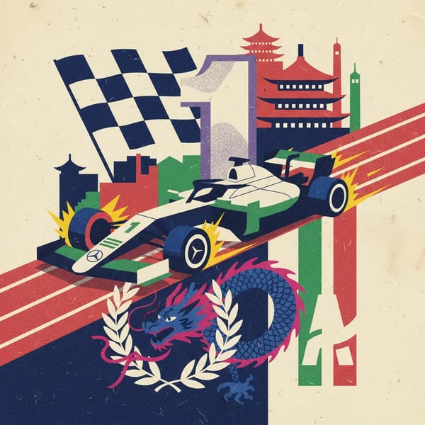 Antonelli vence na China e faz história na Fórmula 1