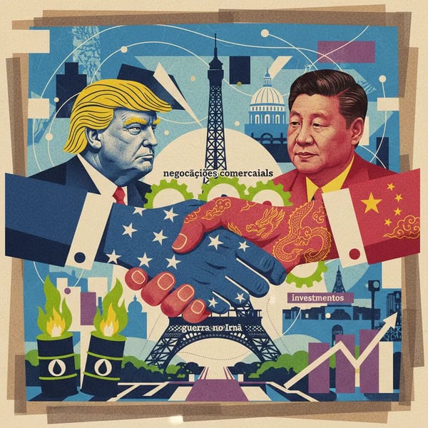 EUA e China buscam acordo comercial em Paris antes de cúpula Trump-Xi