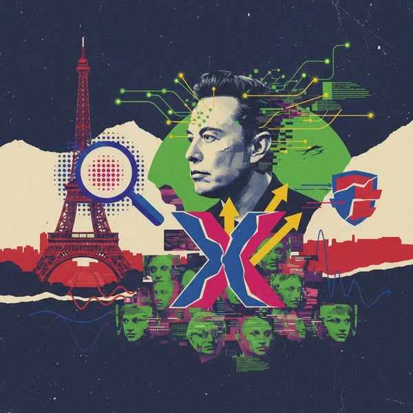 Musk é investigado em Paris por suspeita de usar deepfakes para inflar valor do X