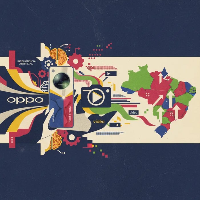 Oppo aposta em IA e vídeo para conquistar mercado premium no Brasil