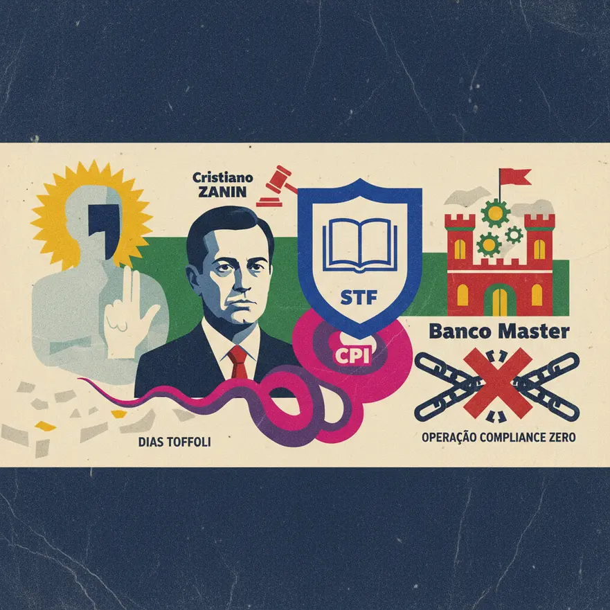 Zanin relatará pedido de CPI do Banco Master no STF