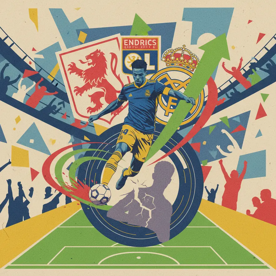 Endrick quebra recordes no Lyon e supera Ronaldo Fenômeno