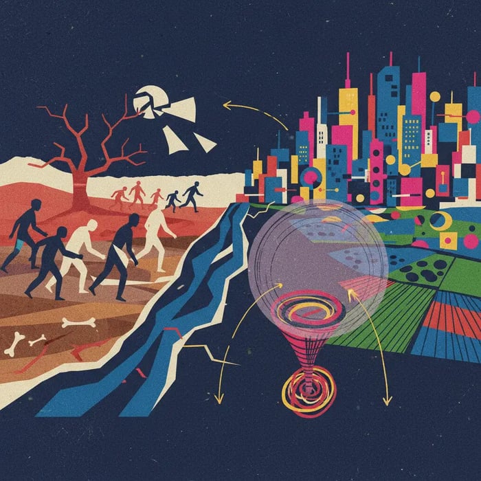 Homo sapiens: Da escassez à civilização