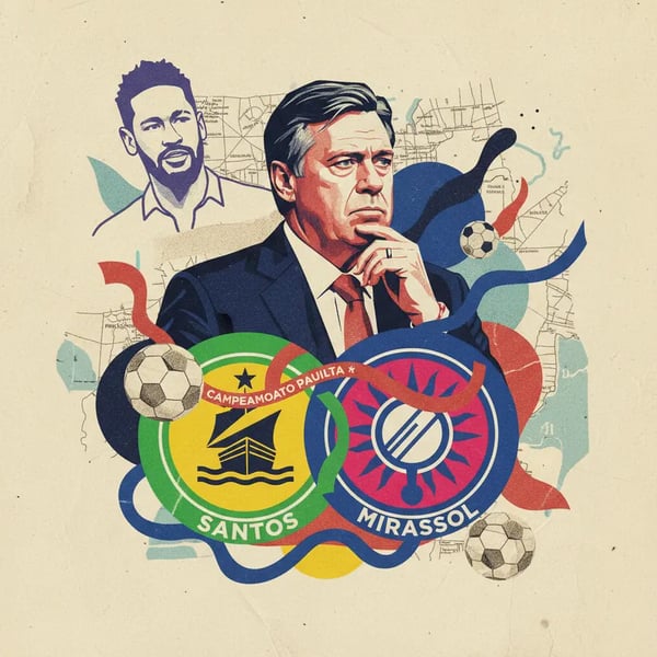 Ancelotti viaja para ver Santos e Mirassol sem Neymar