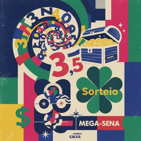 Mega-Sena sorteia R$ 3,5 milhões nesta quinta